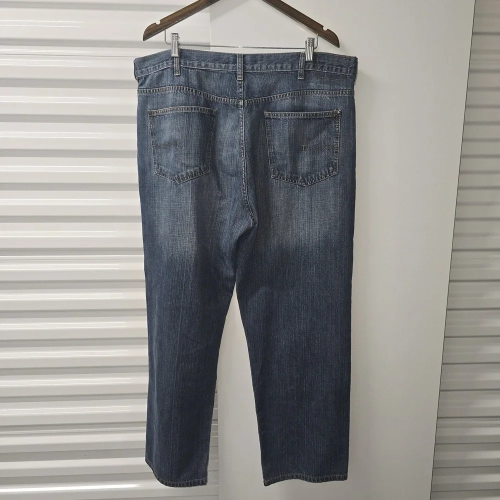 Calvin Klein Jeans Relaxed Straight Men's 40x30 Blue Denim Jeans Cotton
